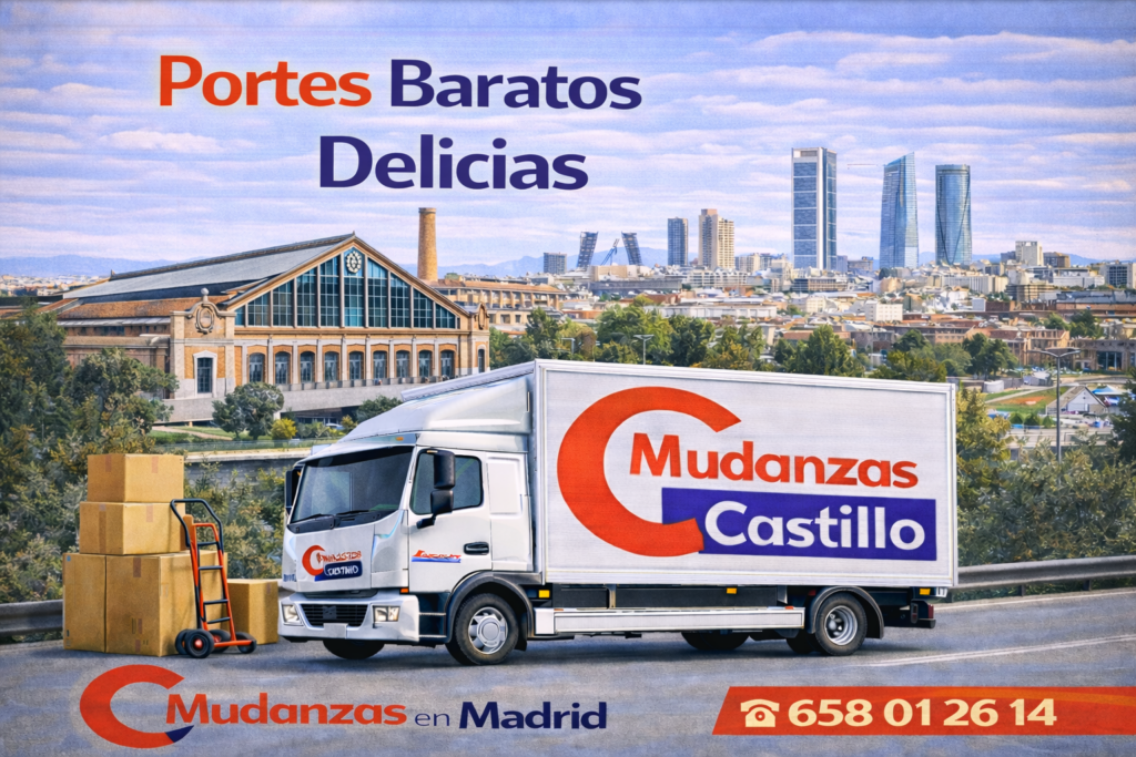Portes baratos en delicias Madrid 