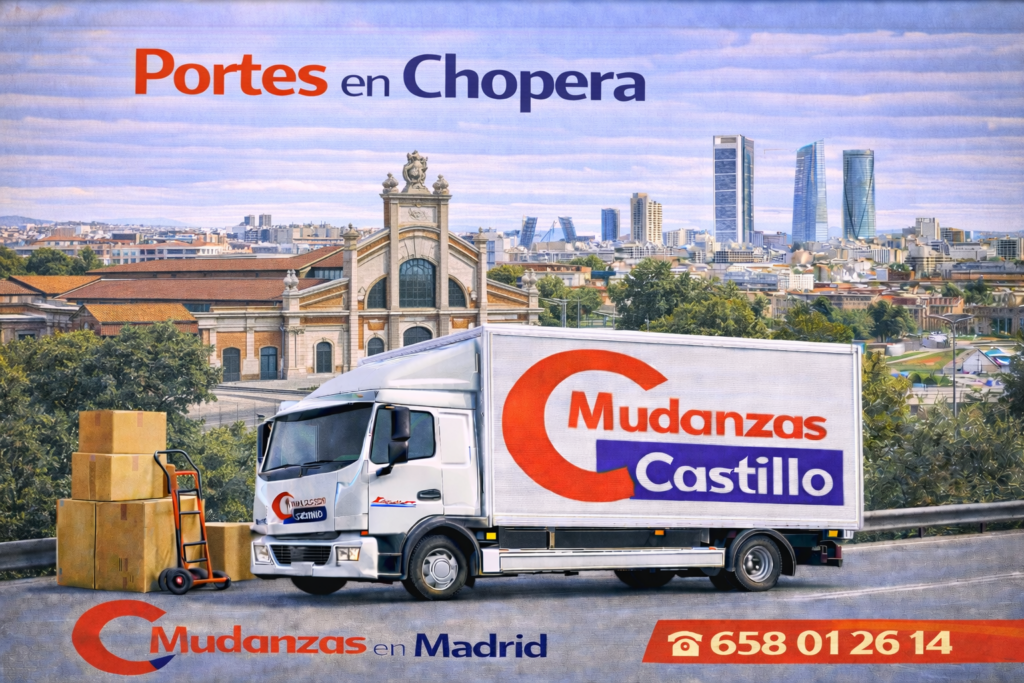 Portes en chopera Madrid 