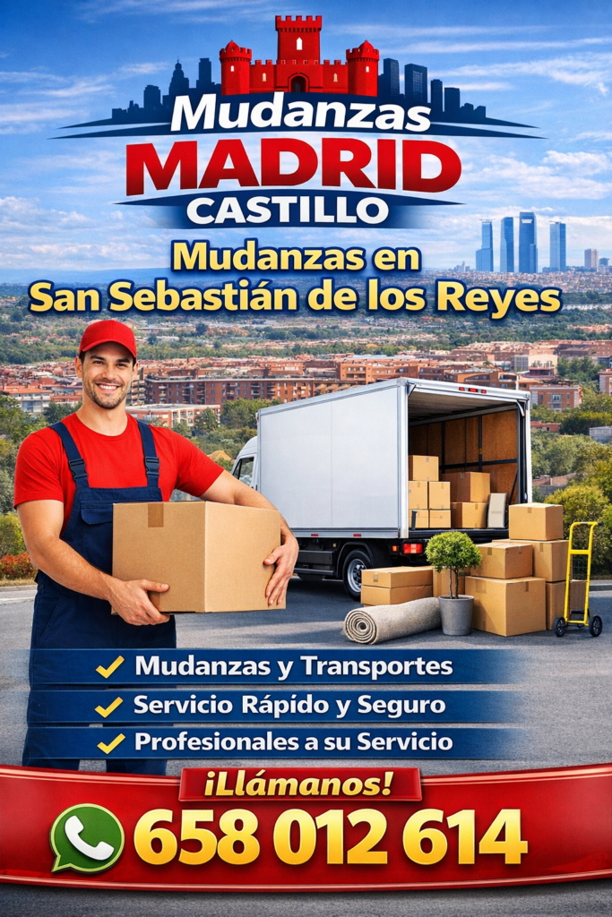 Mudanzas en San Sebastián de los Reyes 