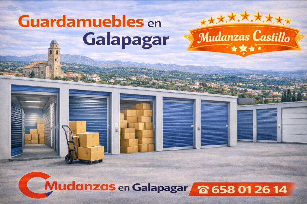 Guardamuebles en Galapagar